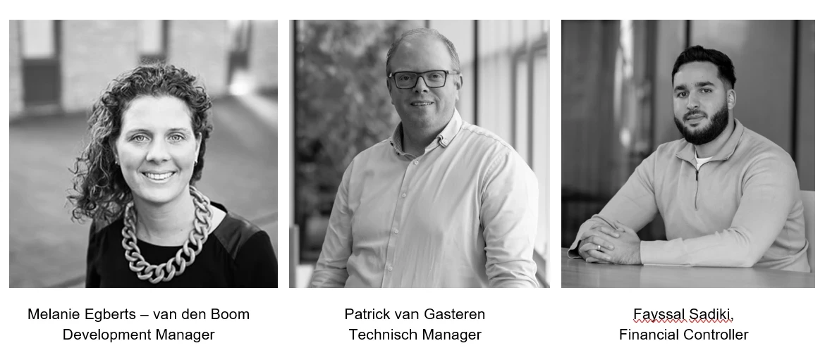 Green Real Estate versterkt team met drie nieuwe professionals