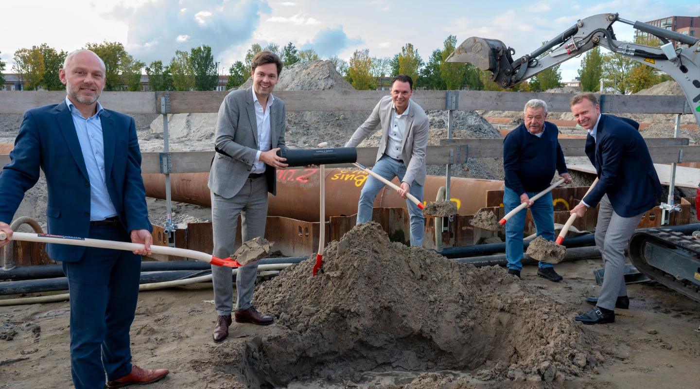 Bouw Kappa & Omega in Leiden officieel van start